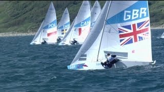 Mens Star Sailing Race 2 Full Replay  London 2012 Olympics [upl. by Ertnod95]