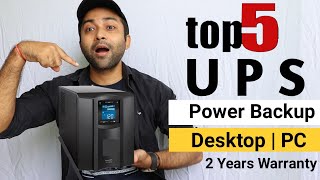 Best UPS for PC  Top 5 Best UPS for PCComputerHomeGaming pcLaptopDesktop computerWifi router [upl. by Enneyehs]