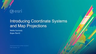 Introducing Coordinate Systems and Map Projections [upl. by Veradi574]