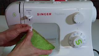 Singer Tradition 2277 15 Overlock Stitches [upl. by Meehsar]