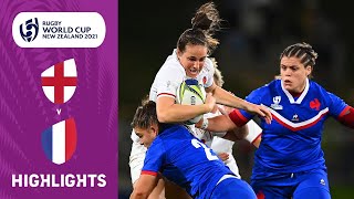 RWC2021 Match Highlights France v England [upl. by Bergstrom]