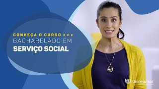 Curso de Serviço Social  EAD Unicesumar [upl. by Anneliese]