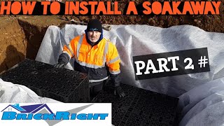 How To Install A Soakaway PART 2 [upl. by Suiramed]