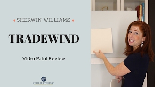 Colour Review Sherwin Williams Tradewind SW 6218 [upl. by Savior]