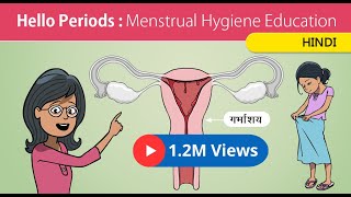 Hello Periods Hindi  The Complete Guide to Periods for Girls [upl. by Birecree847]