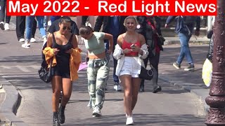 May 2022  Amsterdam Red Light District News [upl. by Fronnia]