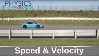 What Are Speed and Velocity  Physics in Motion [upl. by Dimmick]