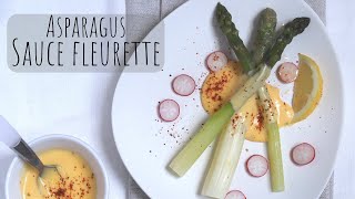 Asparagus sauce Fleurette easier then hollandaise [upl. by Belcher]