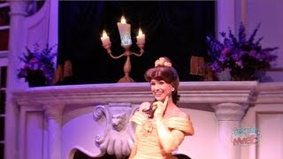 Full Enchanted Tales with Belle experience in New Fantasyland at Walt Disney World [upl. by Annavaj537]