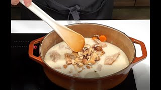 Recette de blanquette de veau simple et onctueuse [upl. by Duval]