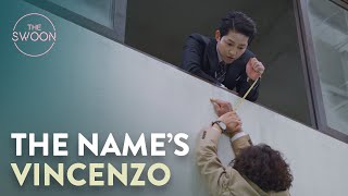 Song Joongki demonstrates his deadly negotiation skills  Vincenzo Ep 1 ENG SUB [upl. by Naenej]