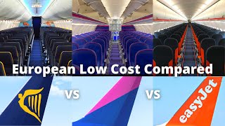 RYANAIR WIZZ AIR and EASYJET Compared [upl. by Kask455]