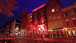 Amsterdam Red Light District Walking Tour [upl. by Adle902]