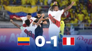 Eliminatorias  Colombia 01 Perú  Fecha 15 [upl. by Stalk]