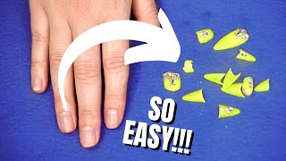 DIY HOW TO REMOVE GEL NAILS amp GEL EXTENSIONS [upl. by Bodwell462]