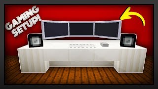 MInecraft  How To Make A Gaming Setup [upl. by Hailey]