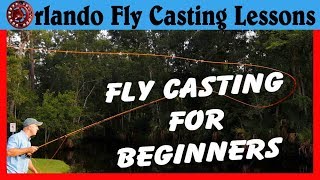 How to Fly Fish Beginner Fly Casting [upl. by Thissa]