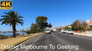 Driving Melbourne To Geelong  Victoria Australia [upl. by Rebekkah]