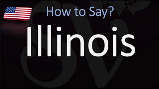 How to Pronounce Illinois  US State Name Pronunciation [upl. by Anitneuq675]