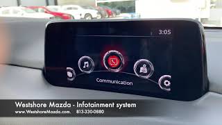 How to work your 2020 Mazda CX5 invehicle Infotainment IVI system [upl. by Xuagram673]