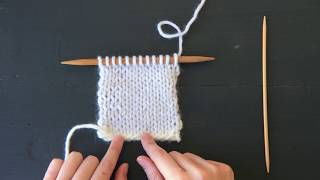 Knit Hem Tutorial  Purl Soho [upl. by Lassiter]