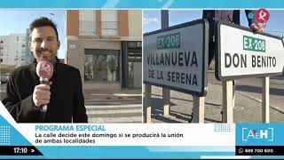 Programa especial fusión Don BenitoVillanueva  A esta hora [upl. by Hembree]