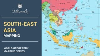 SOUTHEAST ASIA  World Geography Mapping [upl. by Annaor]