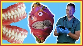 Why Mr Kiwi had Surgery in PRISON  Behind the Scenes FruitSurgery MrKiwi DiscountDentist [upl. by Aramot]