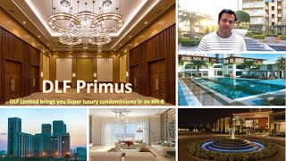 DLF Primus  Sector 82A Gurgaon  34 BHK  site visit [upl. by Nealey]