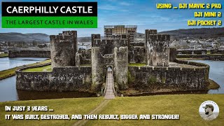 Caerphilly Castle  The Largest in Wales 2nd in Britain [upl. by Call]