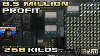 847 Million Rouble Full Labs Wipe  268kg of Loot  Escape From Tarkov [upl. by Zaccaria847]