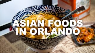 Asian Restaurants in Orlando  Visit Orlando [upl. by Jarrett]