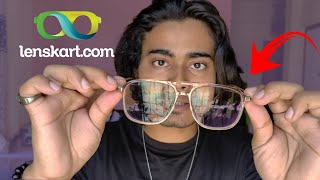 My New EyeGlasses From Lenskart Review amp Unboxing 2023 [upl. by Naxor]