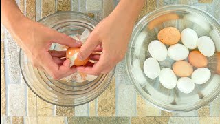 100YearOld Trick To PEELING HardBoiled EGGs 🥚 [upl. by Llehctim744]