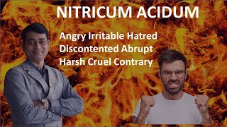 Nitricum Acidum  By Dr Kamlesh Suryawanshi  HHF [upl. by Anaiv]