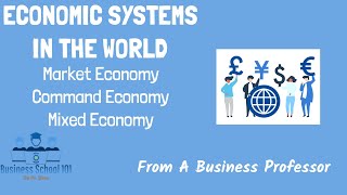 Economic Systems in the World  International Business  From A Business Professor [upl. by Miles]