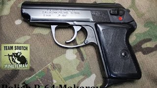 P64 Polish 9x18 Makarov Pistol Review [upl. by Ul]