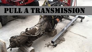 How to Pull An XJ Cherokee Transmission Bleepinjeep Reference Video [upl. by Sherfield]