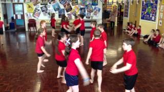 Ysgol Bryn Hedydd Welsh Folk Dance [upl. by Eiralc]