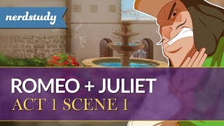 Romeo and Juliet Summary Act 1 Scene 2  Nerdstudy [upl. by Silsbye]