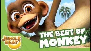 The Best of Monkey  Jungle Beat Compilation Full Episodes [upl. by Bertram]