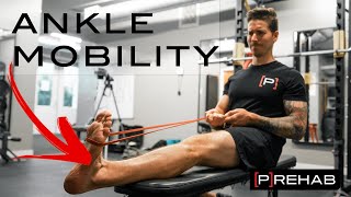 Ankle Mobility Exercises To Improve Ankle Dorsiflexion [upl. by Hagep]