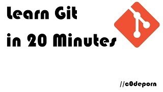 Learn Git in 20 Minutes [upl. by Etz]