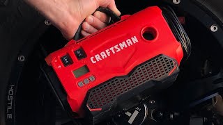 Craftsman V20 Air Inflator Review amp Demonstration [upl. by Onfroi726]