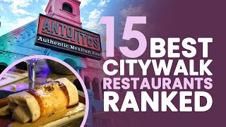 15 Best Restaurants at Universal City Walk Ranked [upl. by Prosser776]