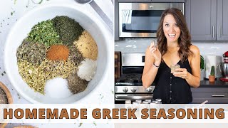 Homemade Greek Seasoning  Quick amp Easy Recipe [upl. by Galloway]