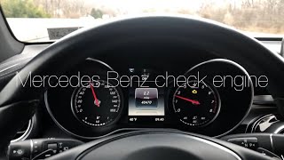 Mercedes Benz GLC300 check engine light [upl. by Zielsdorf138]