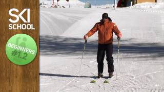 Beginner Ski Lesson 12  Sliding on Snow [upl. by Dustan205]