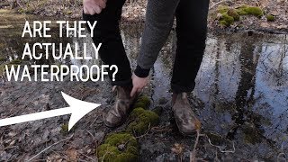 Are Blundstone Boots Worth the Hype Review  Waterproof Test [upl. by Connor]