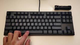 Cherry MX Speed Silver HQ Sound Test [upl. by Nnaeitak]